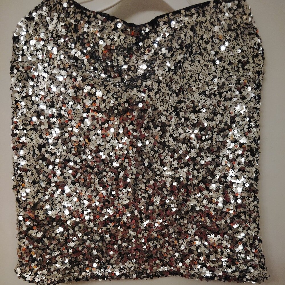 ❤️ New DKNY Mini Skirt Sequins
